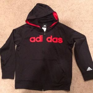 EUC Adidas zip hoodie